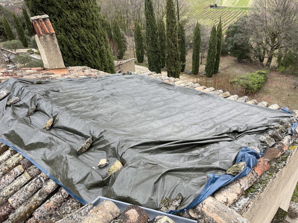 Urgence fuite toiture