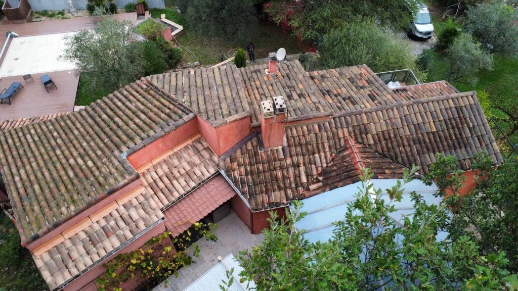 Accès difficile toiture Vaison
